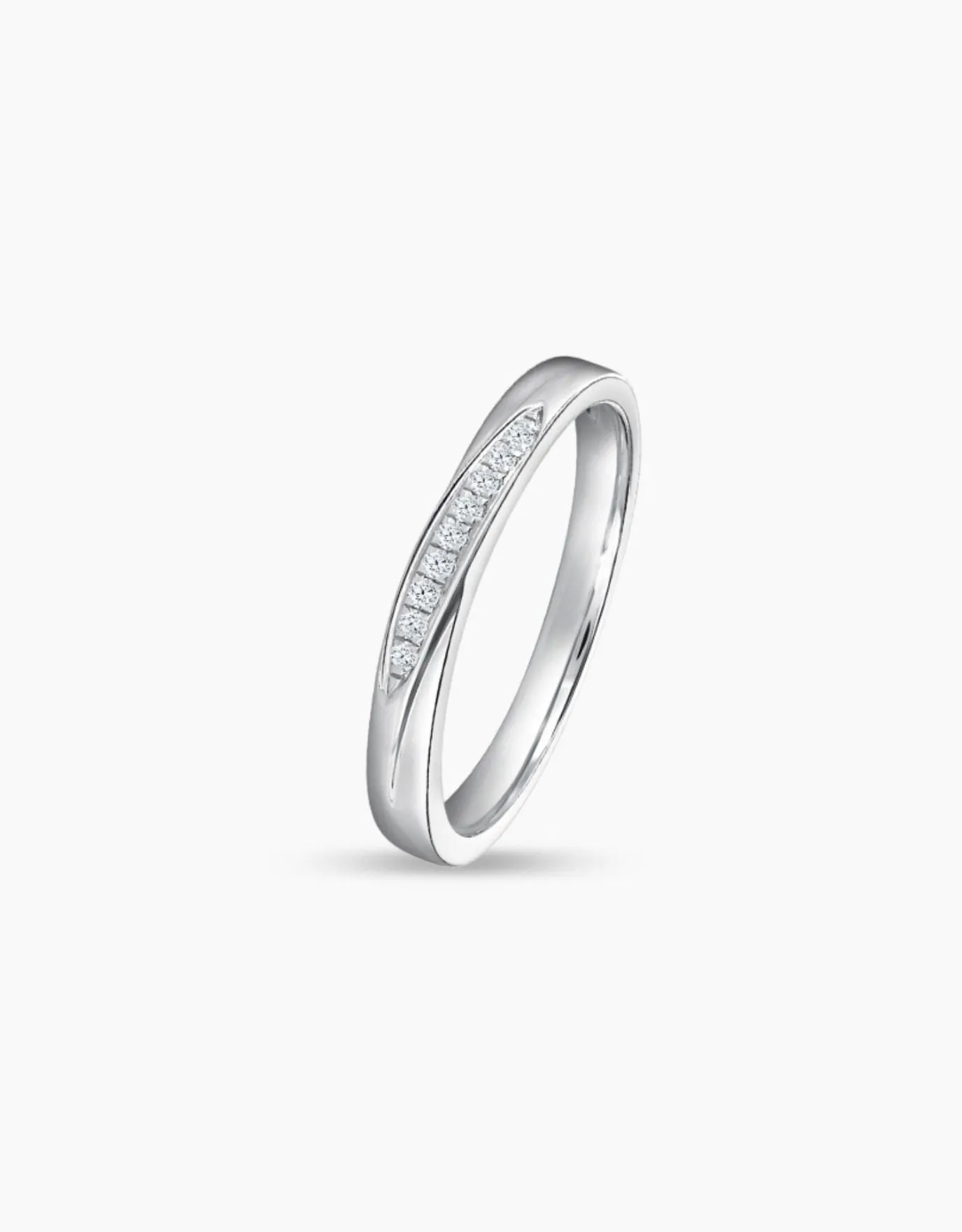 LVC Perfection Joy Wedding Band with Diamonds