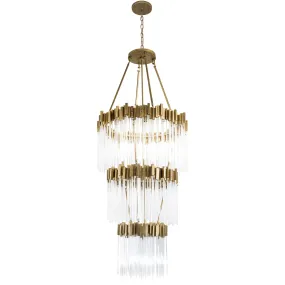 Matrix 309C19HG 19-Light Chandelier - Havana Gold