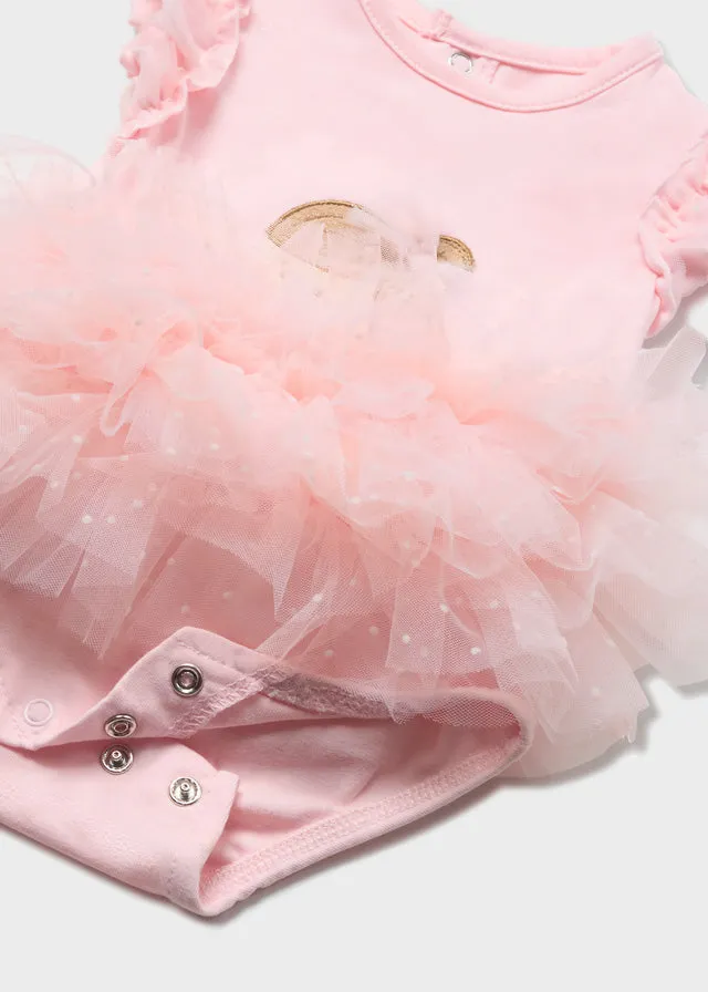 Mayoral 1732 065 - Baby Rose Tutu Body with Headband