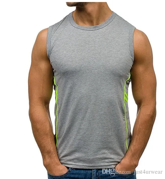 Men Casual Vests Athletic Active Tank Tops Camouflage Slim Fit Sleeveless Tshirts Tops