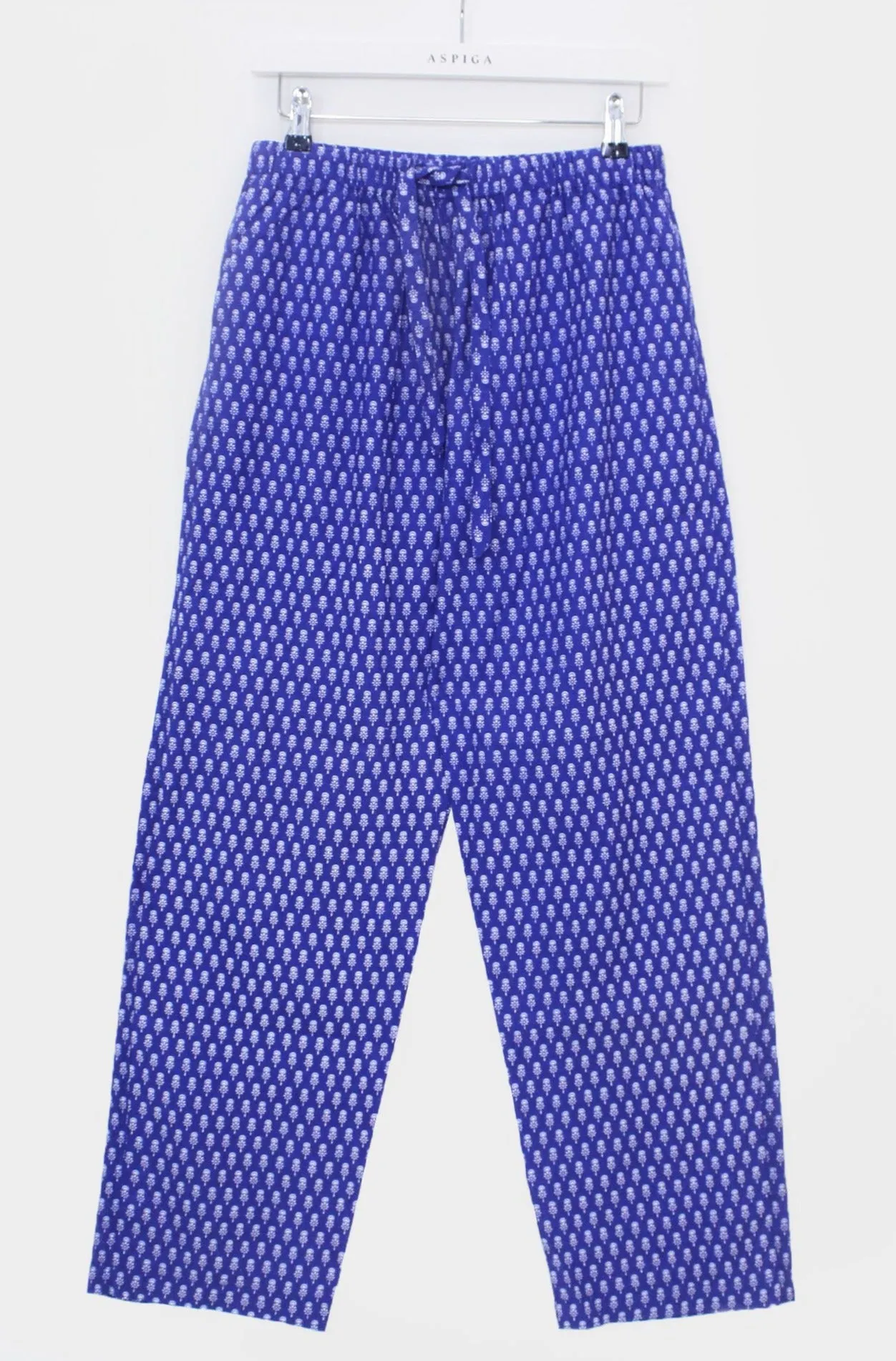 Men's Pyjama Bottoms | Cobalt Blue/White