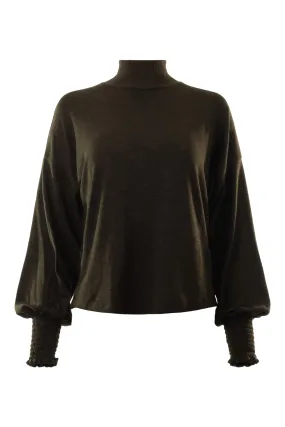 Michael Stars Lila Mock Neck Top in Java