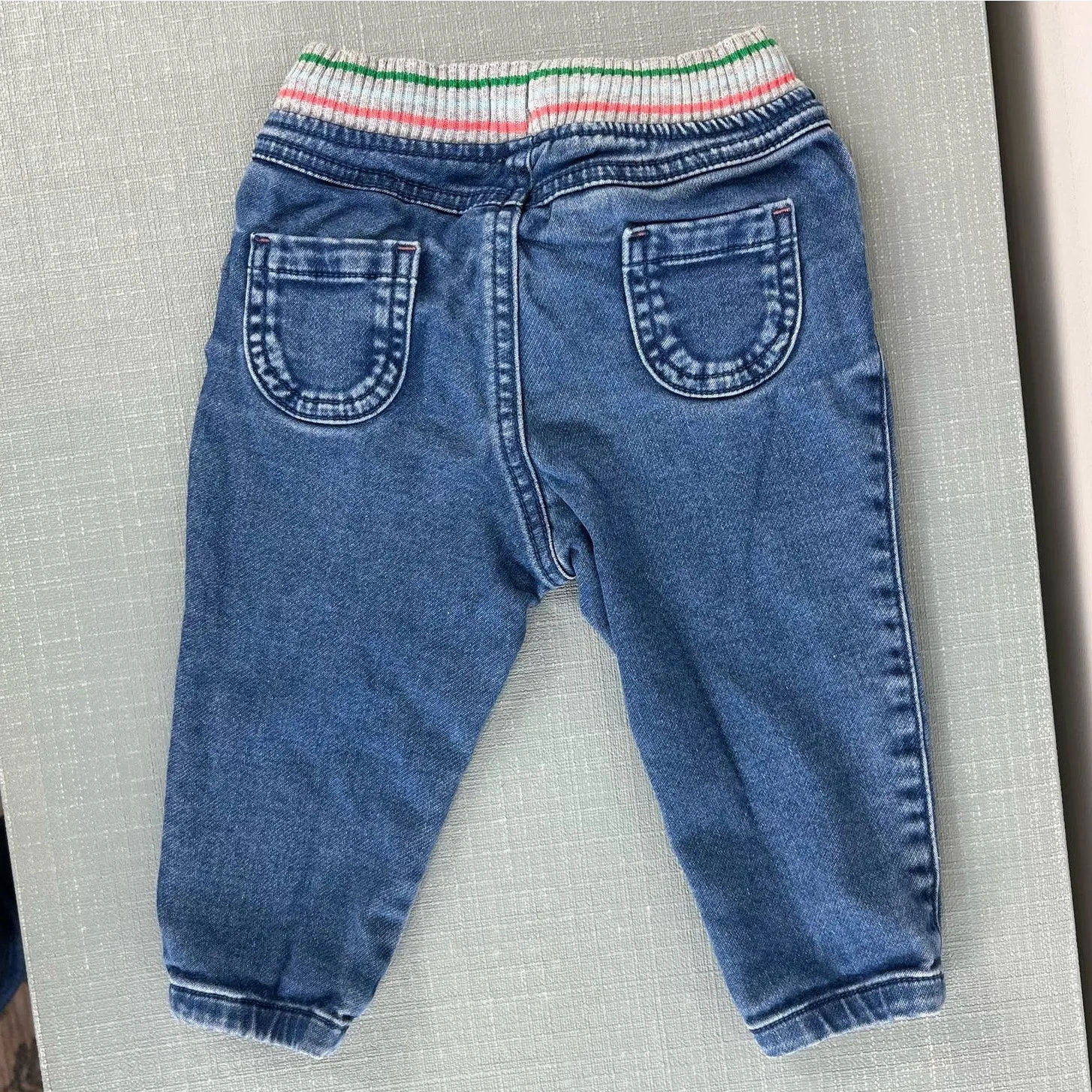 Mini Boden Pull on Jeans 6-12 Months