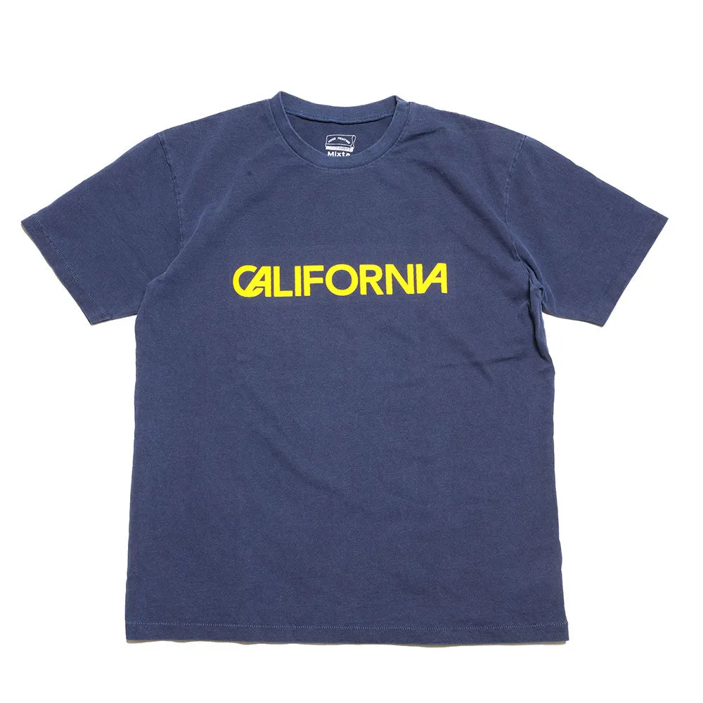 Mixta  - CREW NECK PRINT TEE - CALIFORNIA - MI23-CAL