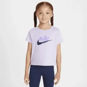 NIKE KID'S HEART PURPLE TEE