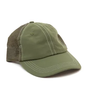 Nylon Ripstop 6 Panel Cap (Army)