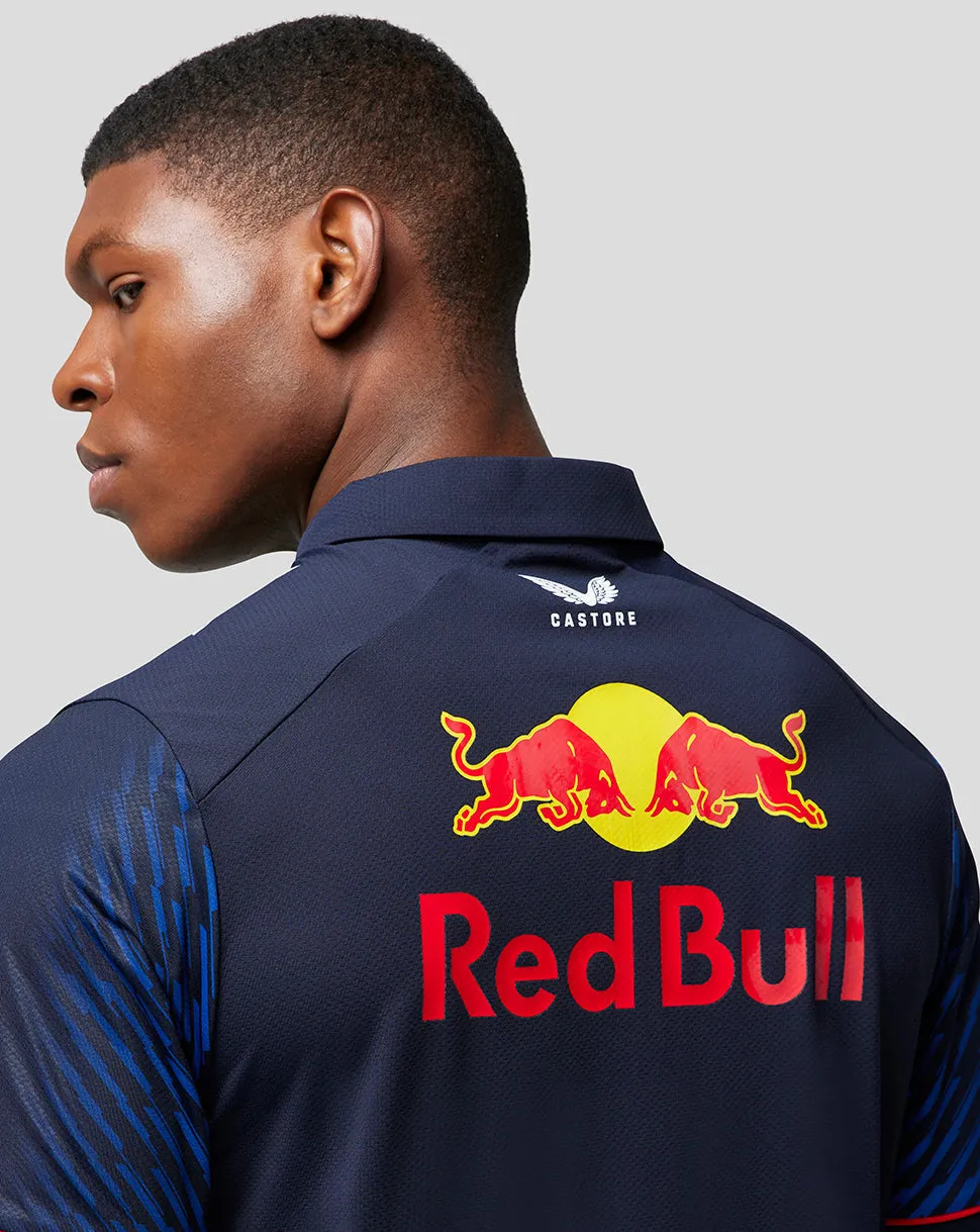 ORACLE RED BULL RACING HEREN SS POLO SHIRT BESTUURDER MAX VERSTAPPEN - DONKERBLAUW