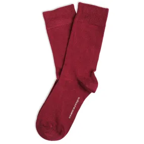 Originals Solid Color Socks Bordeaux