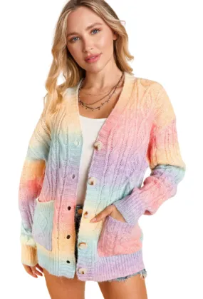 Over The Rainbow Cardigan FINAL SALE