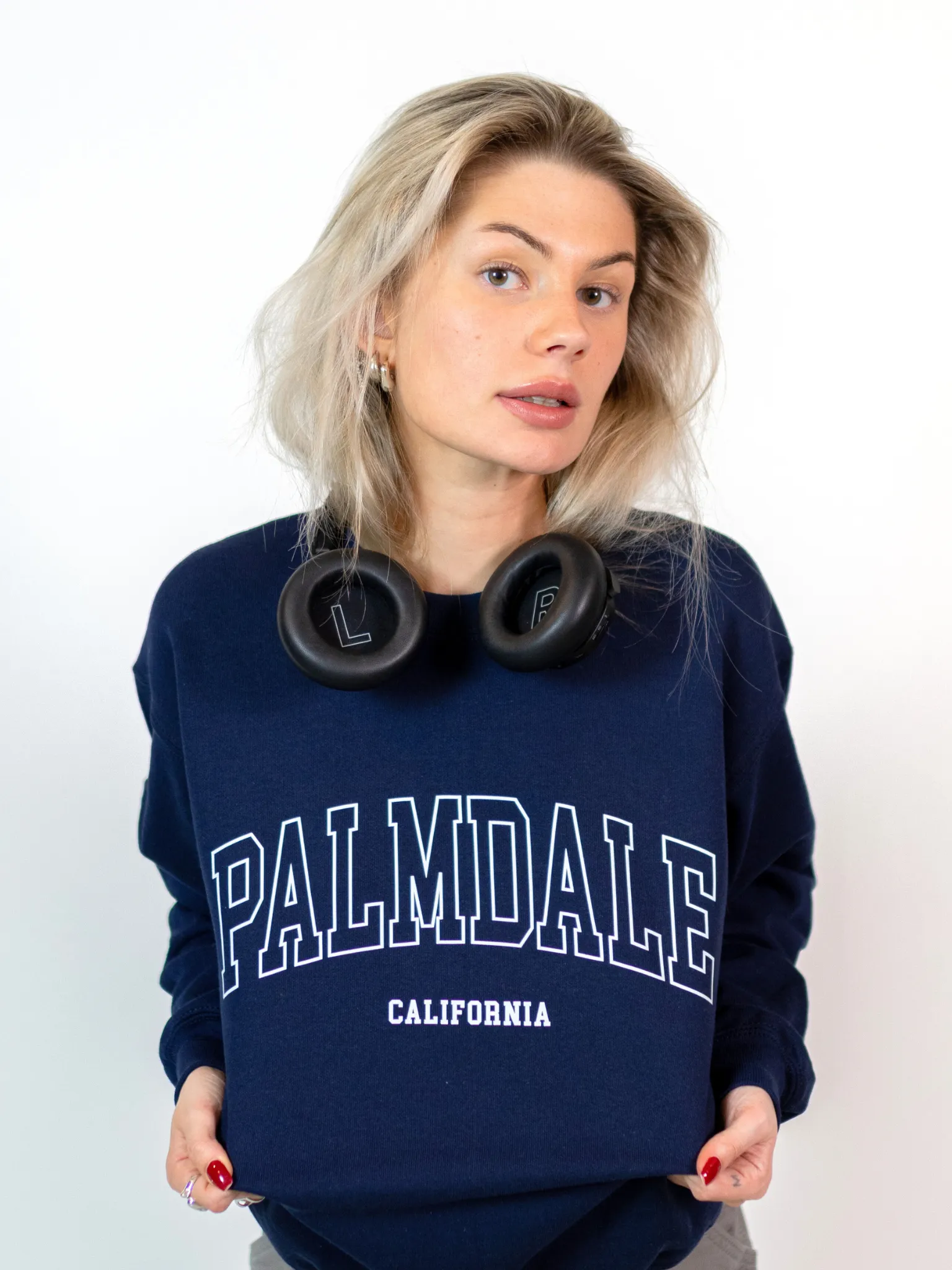 PALMDALE SWEAT  - NAVY