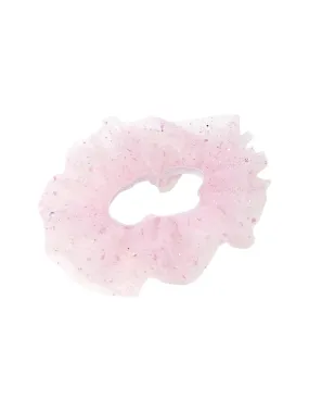 Pink Poppy Ballerina Hair Scrunchie