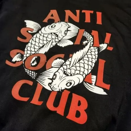 PLAYERA ANTI SOCIAL SOCIAL CLUB FISH