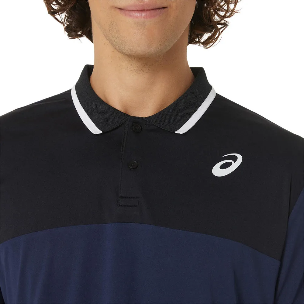 Polo Asics para Hombre Court Polo Shirt Azul