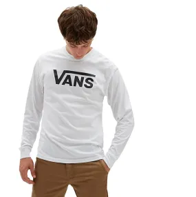 Polo de Manga Larga Vans Classic White