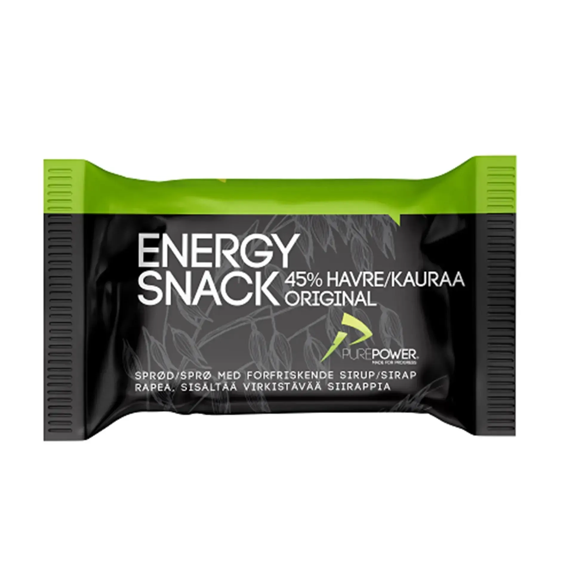 PurePower | Energy Snack | Plain Oats | 60gr