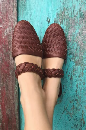 Sea Escape Slide Sandals in Vintage Brown