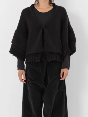 Serie Numerica Cropped Oversized Sweater