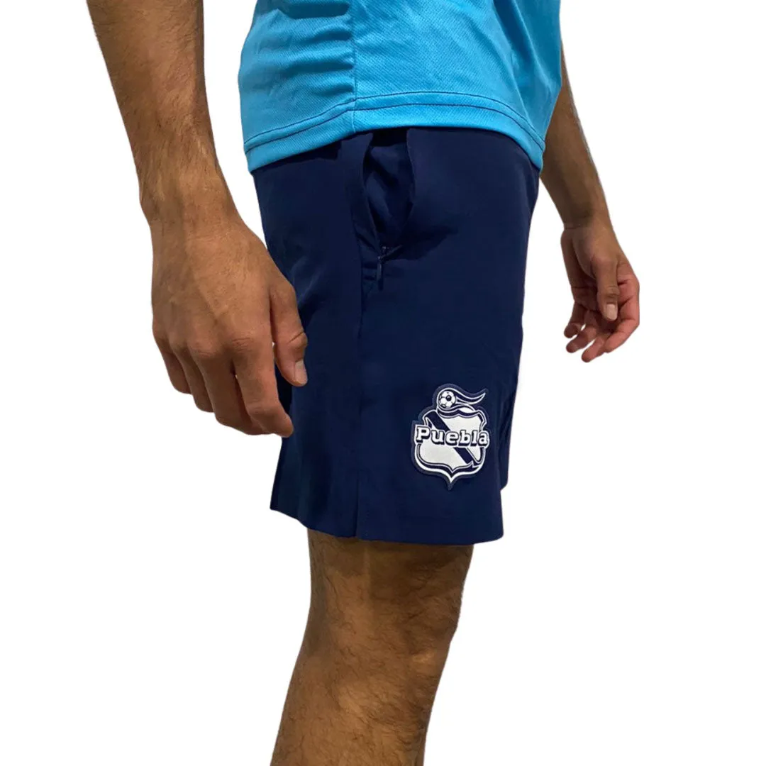 Short Pirma Hombre Club Puebla 23-24 Azul