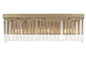 Social Club 297B03HG 3-Light Vanity Light - Havana Gold