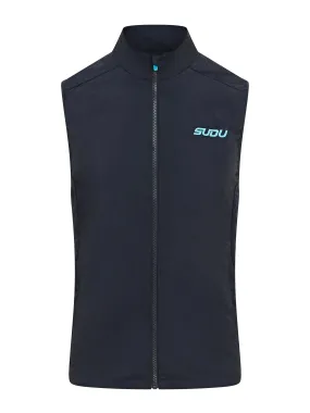 SRG 01 Run Gilet - Black/Blue