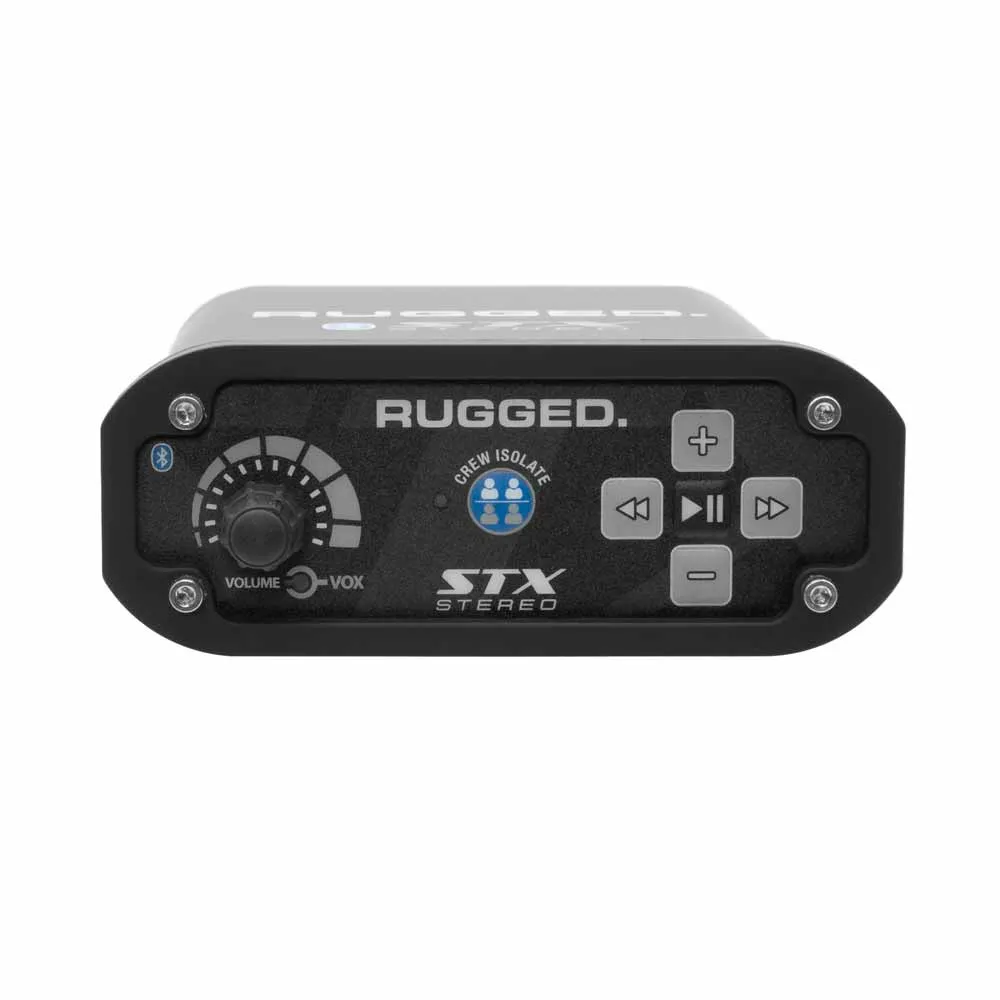 STX STEREO High Fidelity Bluetooth Intercom with Rear Seat Isolate