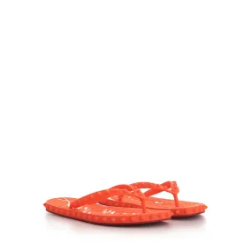 Super Loubi Flip Woman Flip Flops - Rubber - Fluo Orange