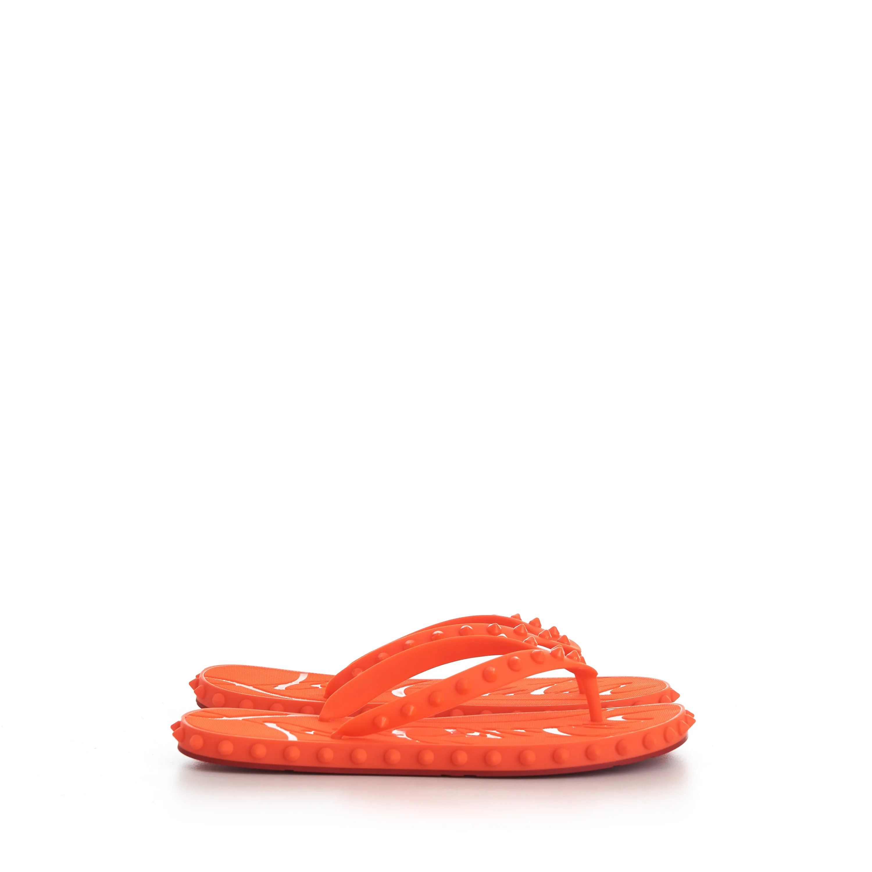 Super Loubi Flip Woman Flip Flops - Rubber - Fluo Orange