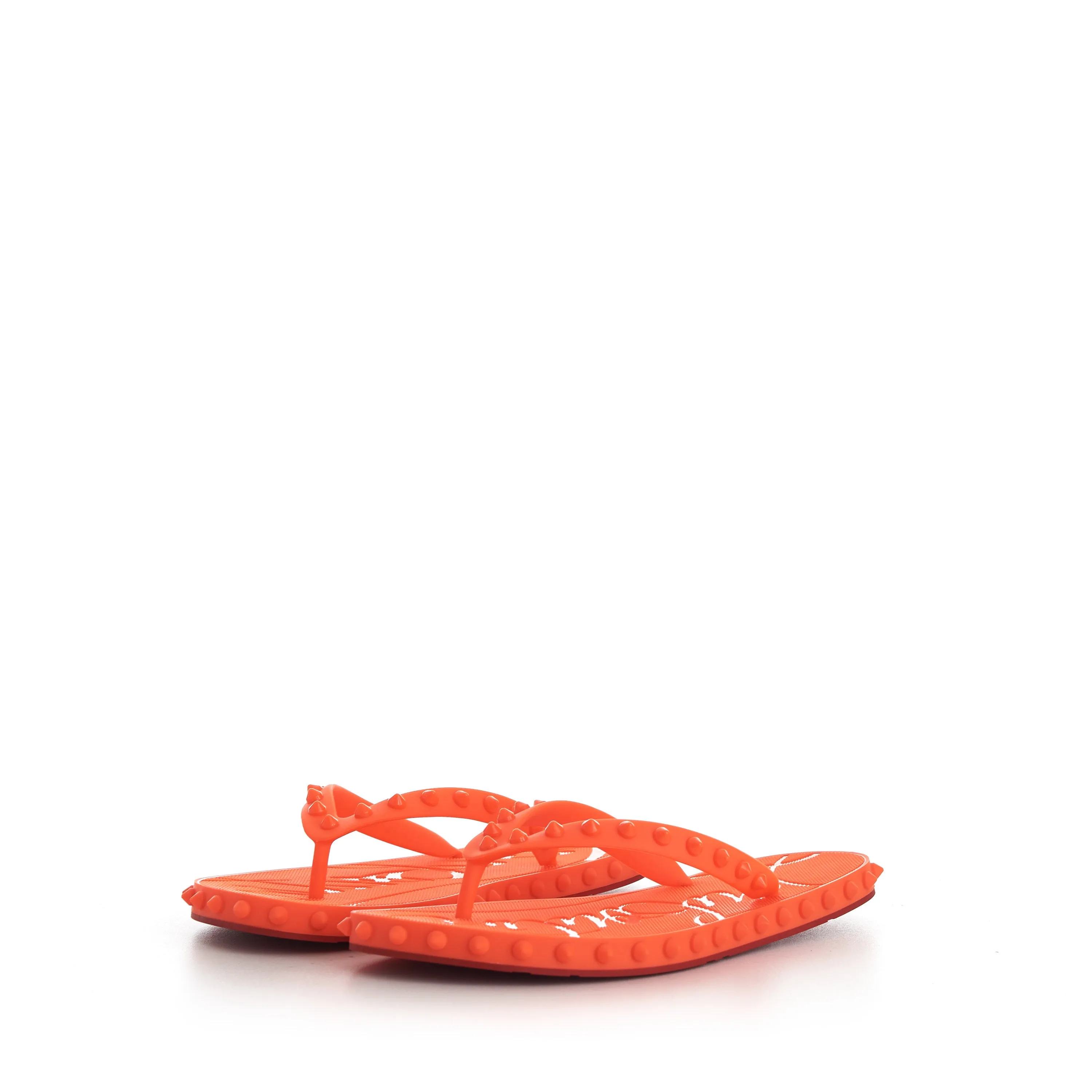 Super Loubi Flip Woman Flip Flops - Rubber - Fluo Orange