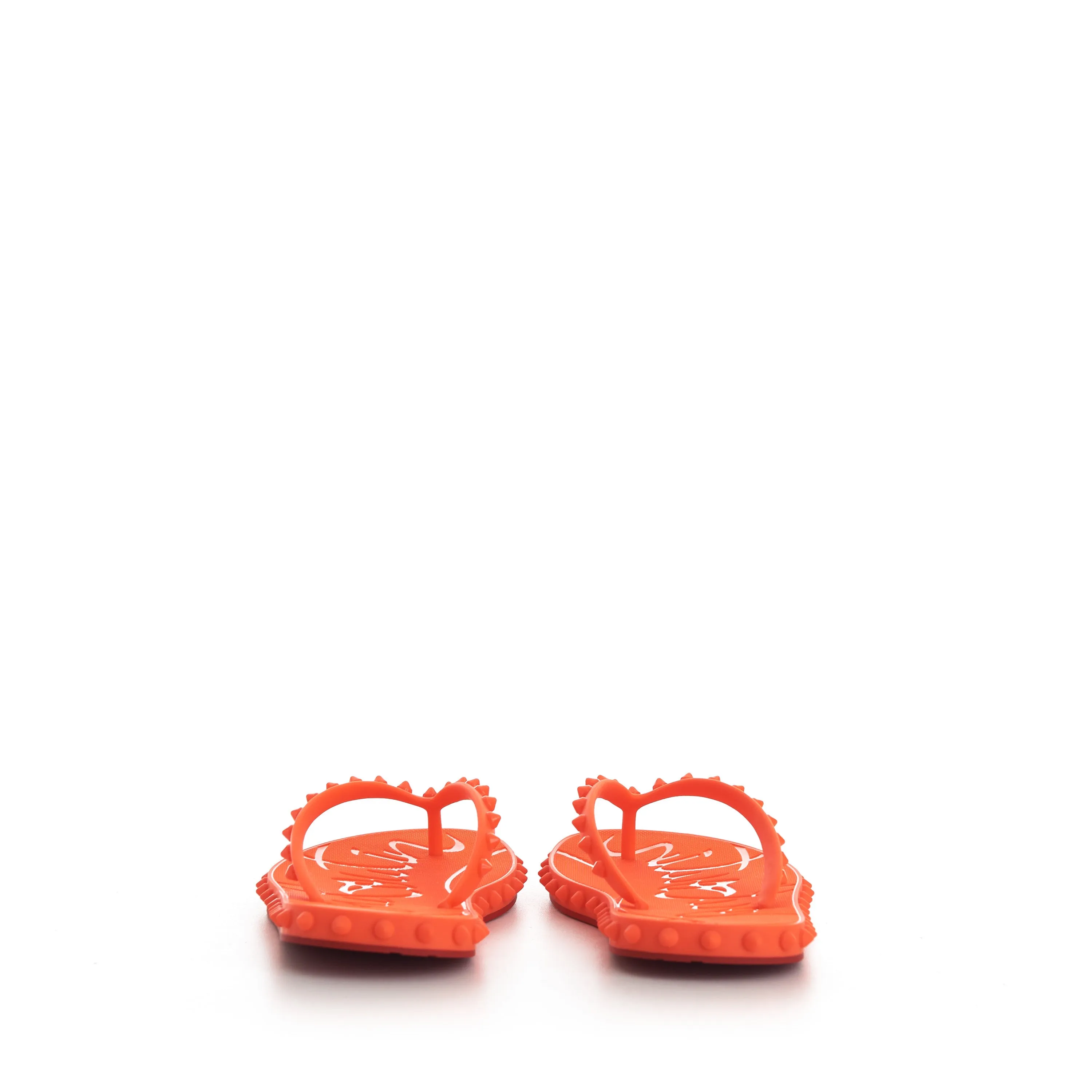 Super Loubi Flip Woman Flip Flops - Rubber - Fluo Orange