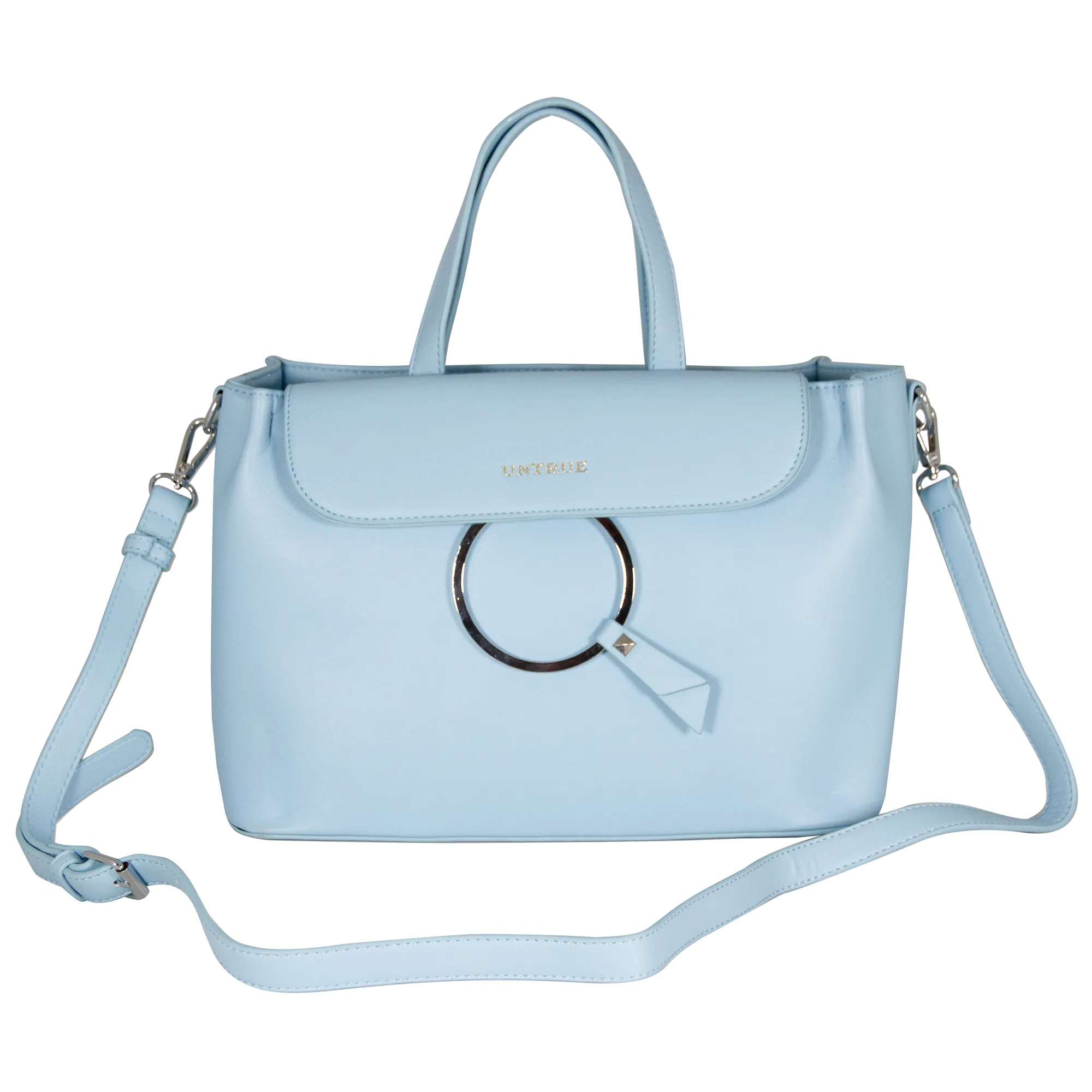 Z5B2 Women’s Charm Handbag - Blue