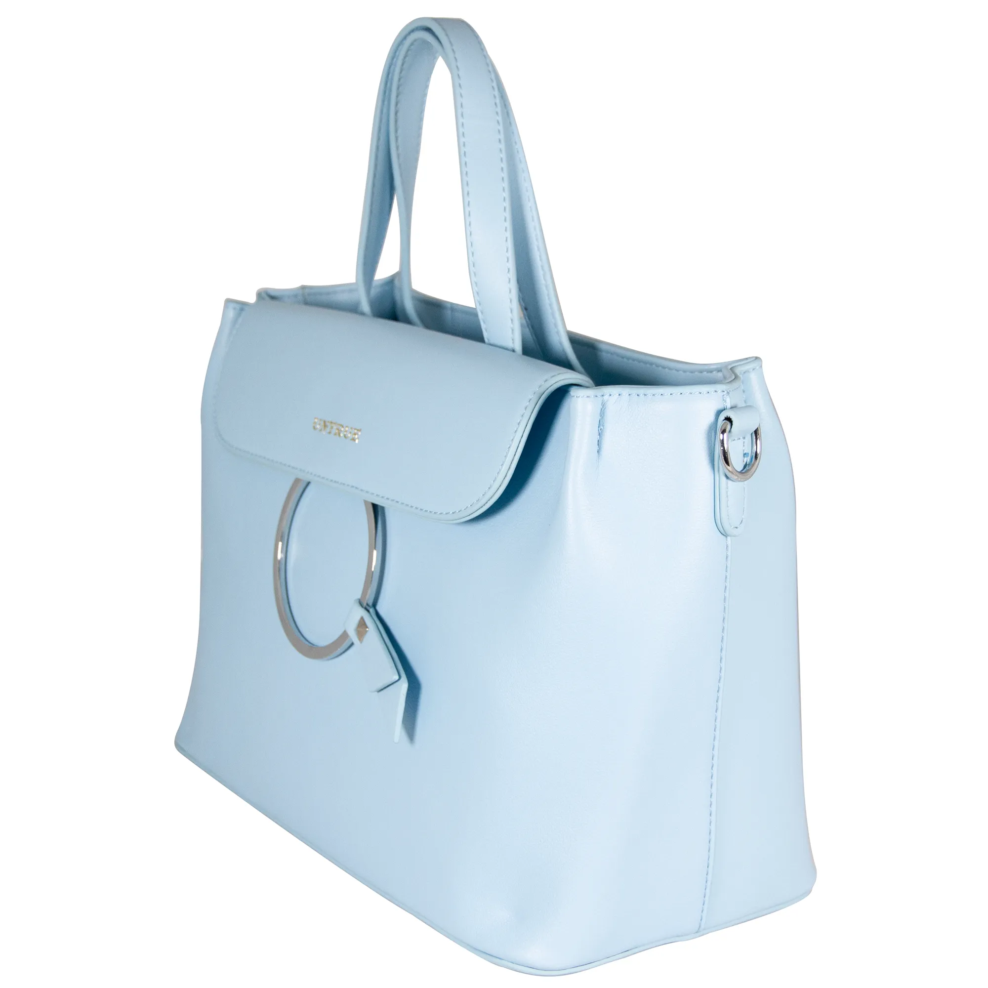 Z5B2 Women’s Charm Handbag - Blue